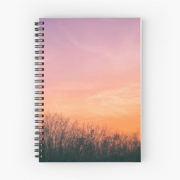 Item preview, Pastel Sunset Over Bare Trees designed and sold by Glam-OOTD.