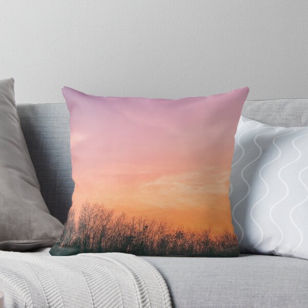 Item preview, Pastel Sunset Over Bare Trees designed and sold by Glam-OOTD.