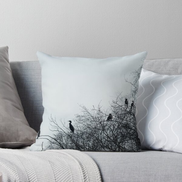 Item preview, Six Cormorant perching in a tree. designed and sold by RobThorley.