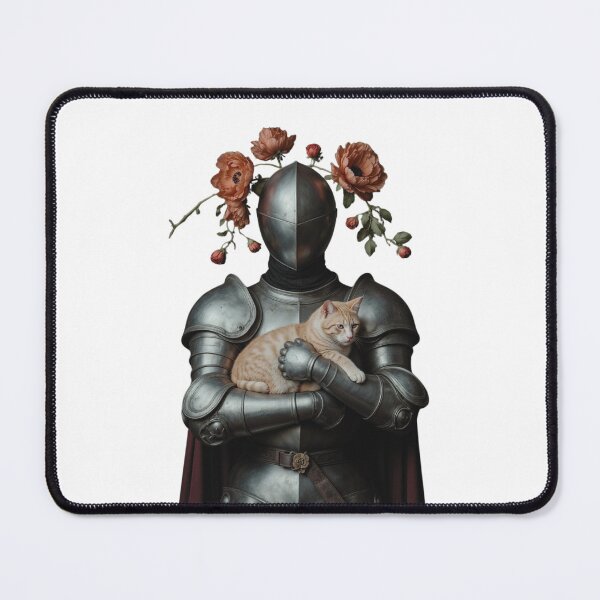 Item preview, The Silent Guardian & His Loyal Cat designed and sold by artiviohub.