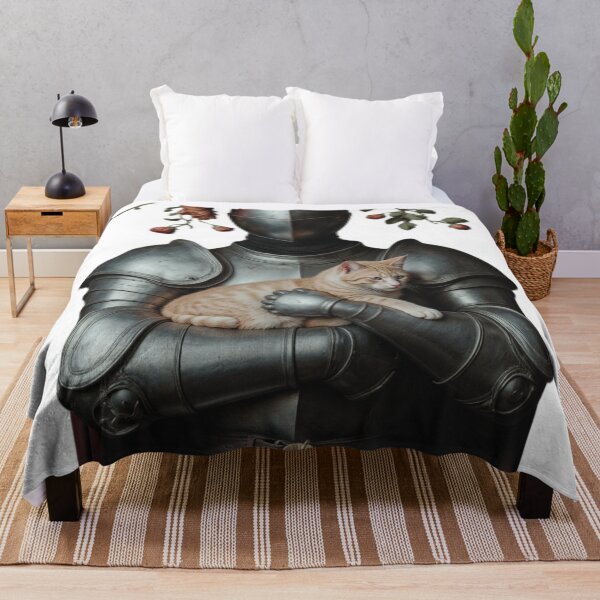 Item preview, The Silent Guardian & His Loyal Cat designed and sold by artiviohub.
