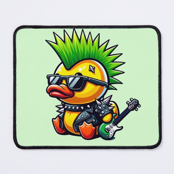 Item preview, Punk Rock Ducky designed and sold by StylishDesigns_ByJohn.