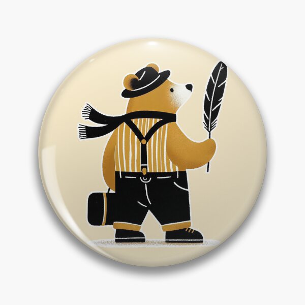 Item preview, The Traveling Bear Writer designed and sold by zzz888.