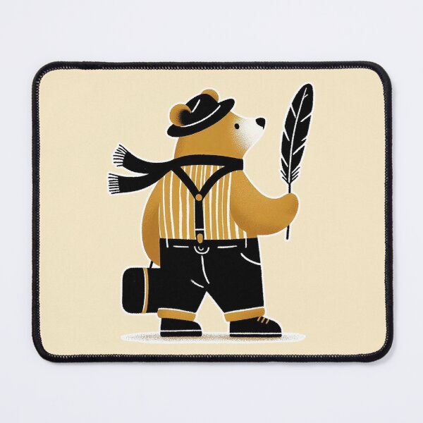 Item preview, The Traveling Bear Writer designed and sold by zzz888.