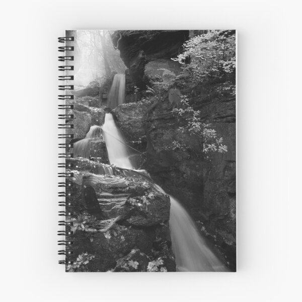 Item preview, Lumsdale Falls BW designed and sold by Alisonchambers2.