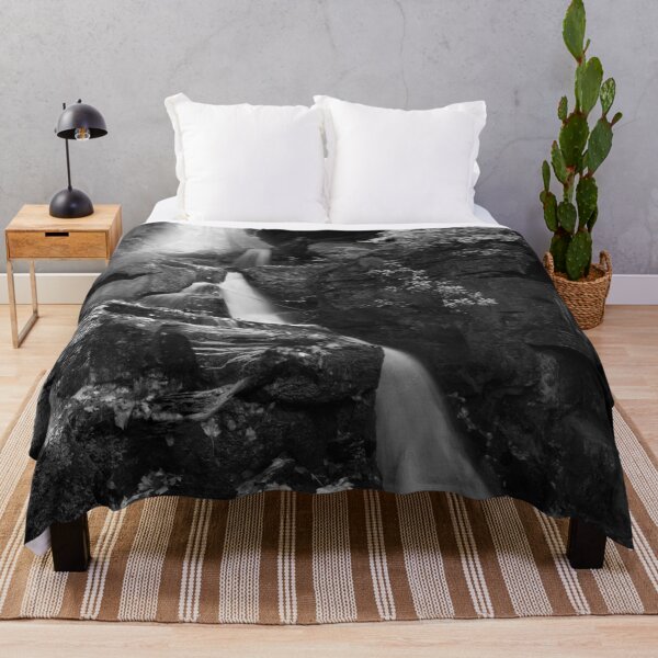 Item preview, Lumsdale Falls BW designed and sold by Alisonchambers2.