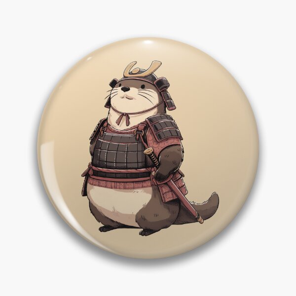 Item preview, Cute Otter Samurai designed and sold by Takeda-art.