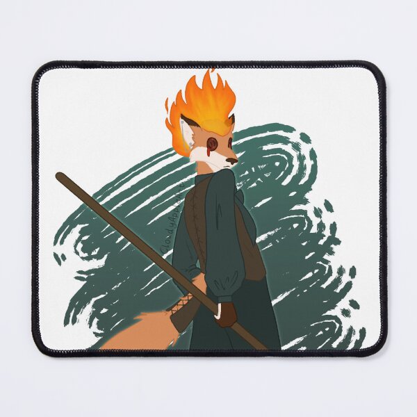 Item preview, El guardián llameante designed and sold by CloudyAppleArt.