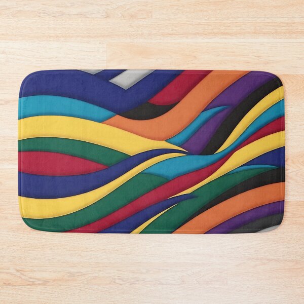Item preview, Funky Rainbow Pattern designed and sold by PaperCraftersUk.