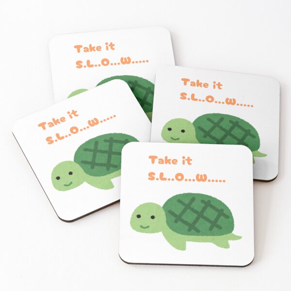 Item preview, Take it Slow Turtle designed and sold by fabartforyou.