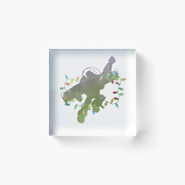 Artikelvorschau, Weihnachts-Raumfahrer inspirierte Silhouette entworfen und verkauft von ShadowsInspired.