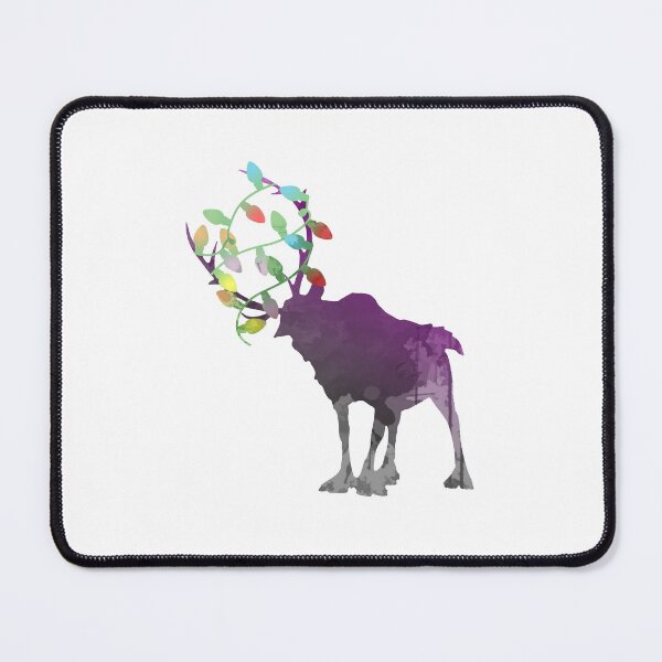 Item preview, Christmas Reindeer Inspired Silhouette designed and sold by ShadowsInspired.