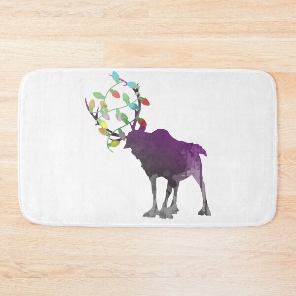 Item preview, Christmas Reindeer Inspired Silhouette designed and sold by ShadowsInspired.
