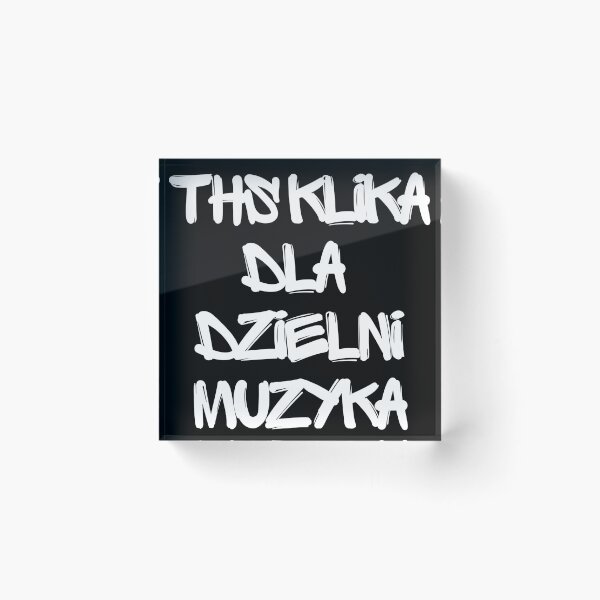Item preview, THS KLIKA DLA DZIELNIC MUZYKA designed and sold by THSSKLEP.
