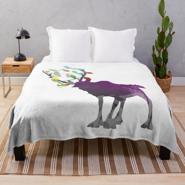 Item preview, Christmas Reindeer Inspired Silhouette designed and sold by ShadowsInspired.