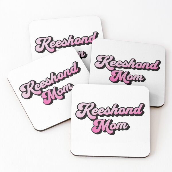 Item preview, Keeshond Mom Retro Vintage Summer Gift designed and sold by Guarddogdrive.
