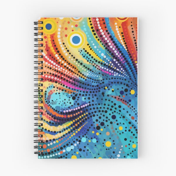 Item preview, Aboriginal Inspired Dot Art - Extraordinary Splash designed and sold by GrinGalore.
