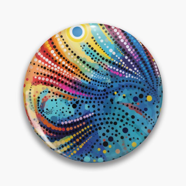 Item preview, Aboriginal Inspired Dot Art - Extraordinary Splash designed and sold by GrinGalore.