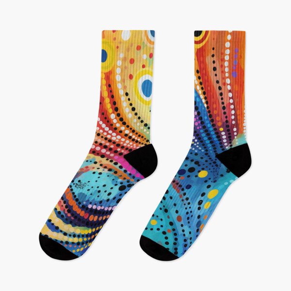 Item preview, Aboriginal Inspired Dot Art - Extraordinary Splash designed and sold by GrinGalore.