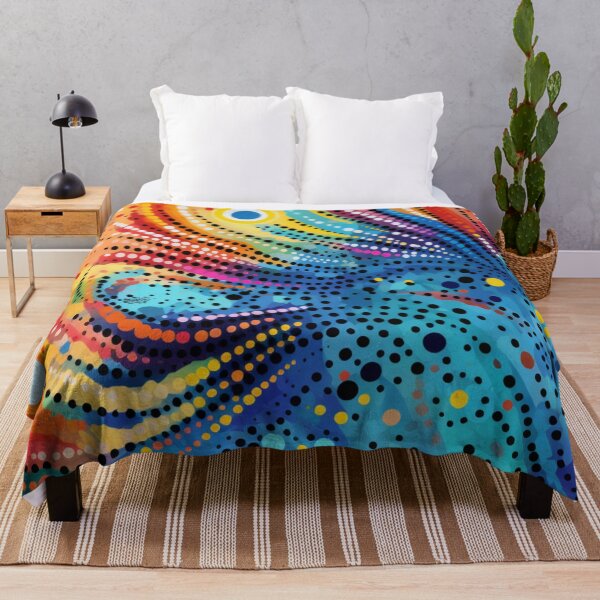 Item preview, Aboriginal Inspired Dot Art - Extraordinary Splash designed and sold by GrinGalore.