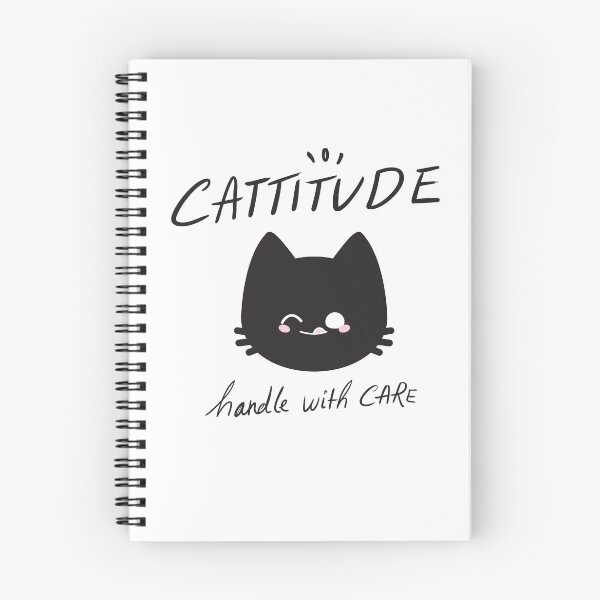 Item preview, CATTITUDE: handle with CARE designed and sold by CatChibi.