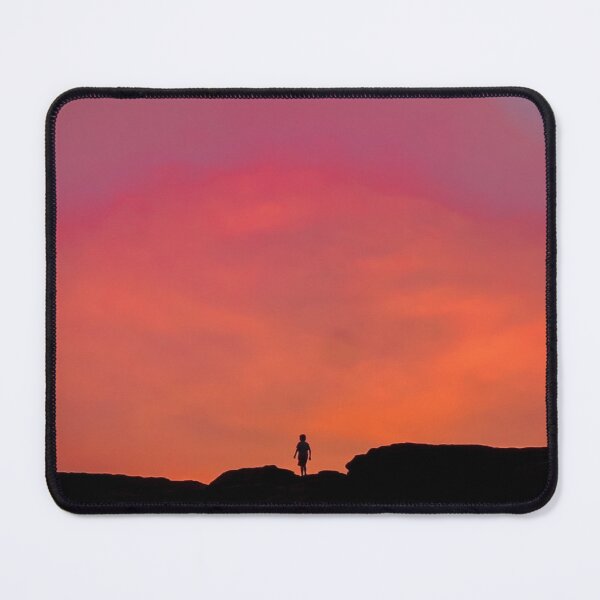 Item preview, Silhouette of a Boy at Sunset designed and sold by Glam-OOTD.