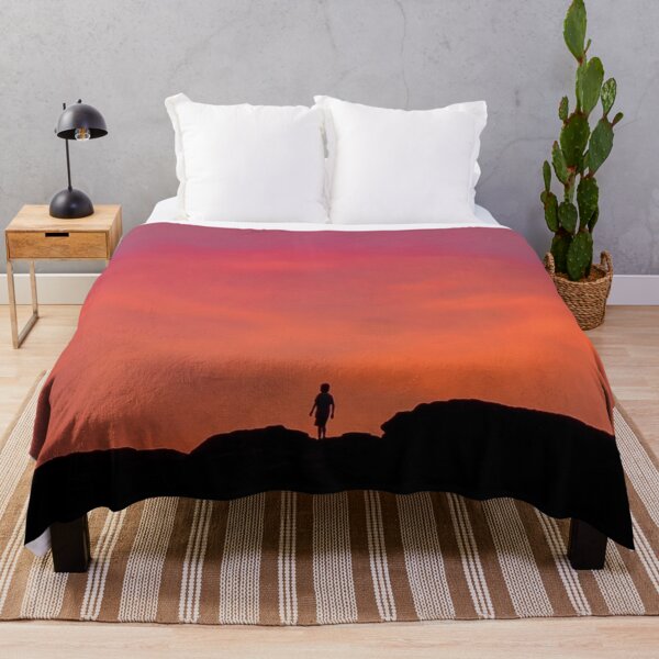 Item preview, Silhouette of a Boy at Sunset designed and sold by Glam-OOTD.