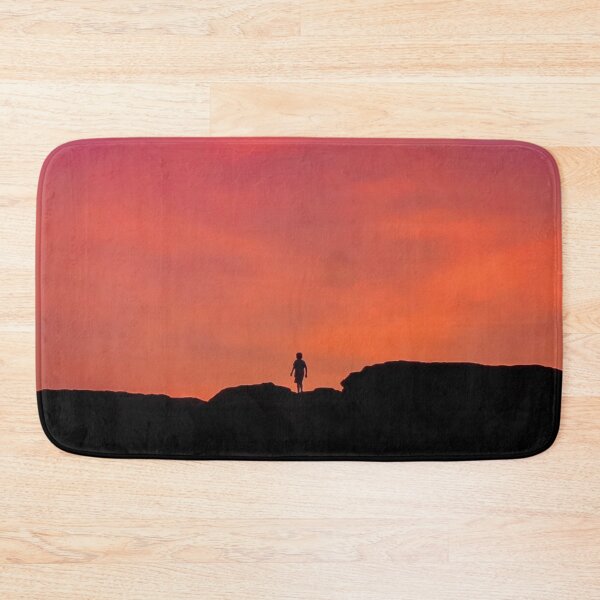 Item preview, Silhouette of a Boy at Sunset designed and sold by Glam-OOTD.