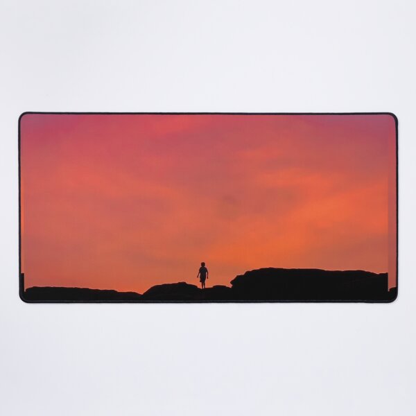 Item preview, Silhouette of a Boy at Sunset designed and sold by Glam-OOTD.