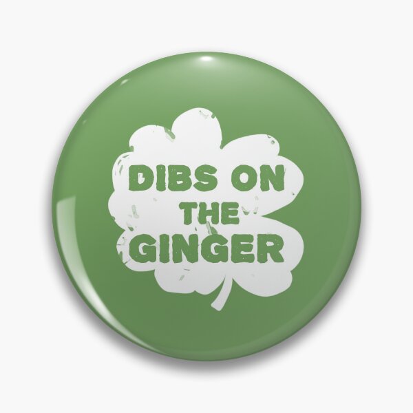 Item preview, Vintage lucky dibs on the Ginger Funny Irish shamrock for St. Patricks Day designed and sold by vibeno1.