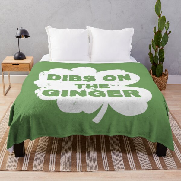 Item preview, Vintage lucky dibs on the Ginger Funny Irish shamrock for St. Patricks Day designed and sold by vibeno1.