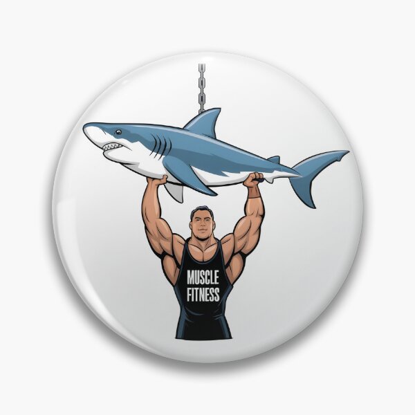 Item preview, Shark Lifter – Ultimate Muscle Power designed and sold by SalahuTheBoss.