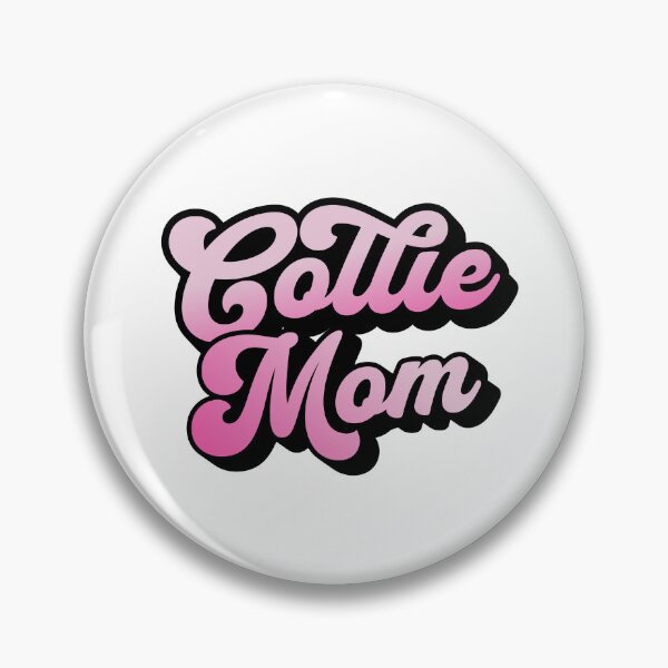 Item preview, Collie Mom Retro Vintage Summer Gift designed and sold by Guarddogdrive.