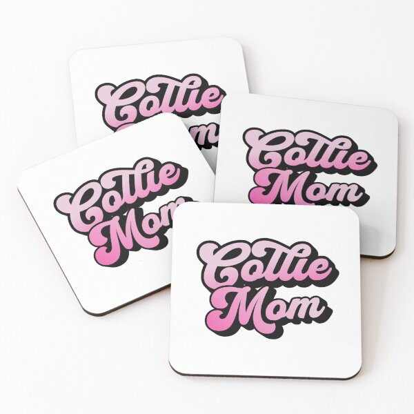 Item preview, Collie Mom Retro Vintage Summer Gift designed and sold by Guarddogdrive.