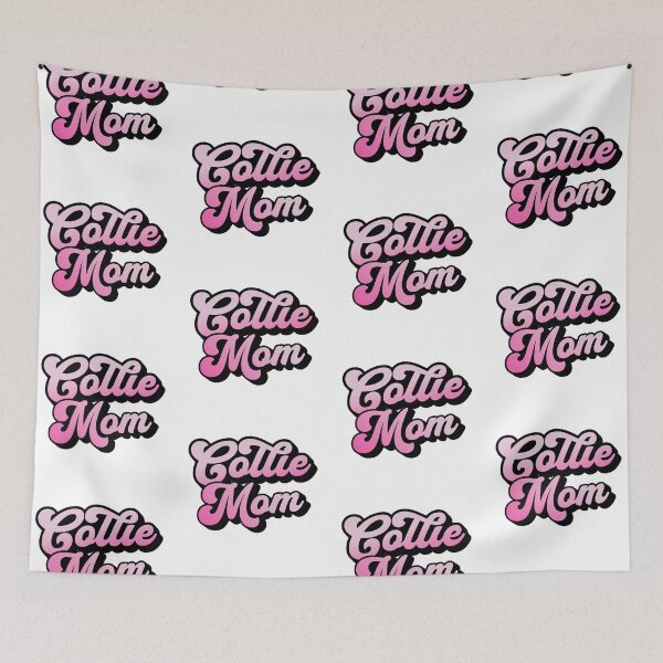 Item preview, Collie Mom Retro Vintage Summer Gift designed and sold by Guarddogdrive.