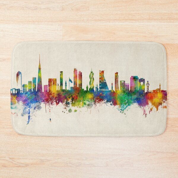Item preview, Jeddah Saudi Arabia Skyline designed and sold by ArtPrints.