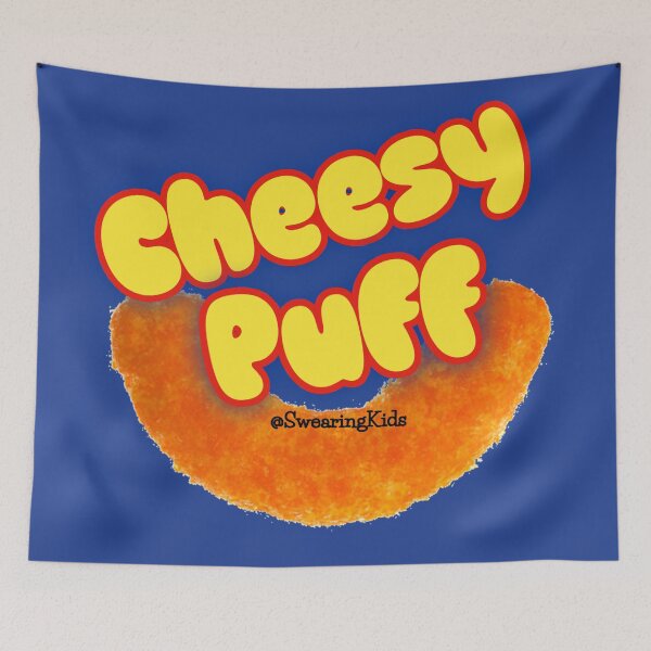Item preview, Cheesy Puff designed and sold by SwearingKids.