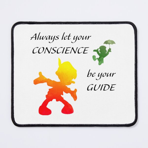 Item preview, Always let your conscience be your guide Inspired Silhouette designed and sold by ShadowsInspired.
