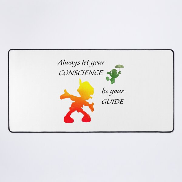 Item preview, Always let your conscience be your guide Inspired Silhouette designed and sold by ShadowsInspired.