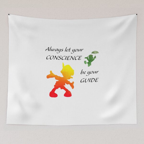 Item preview, Always let your conscience be your guide Inspired Silhouette designed and sold by ShadowsInspired.
