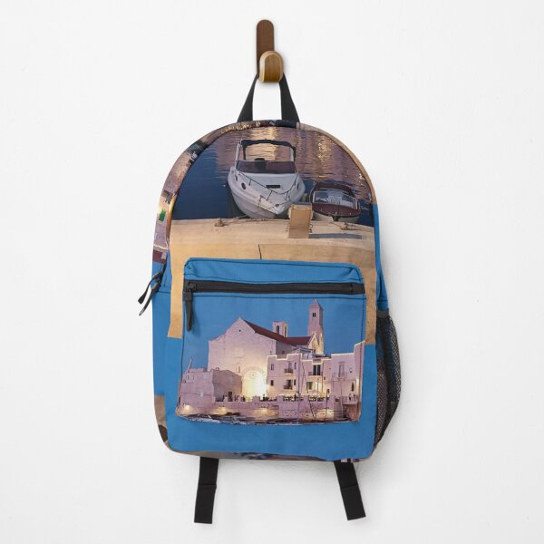 Item preview, Giovinazzo: Sunset Harbor View designed and sold by EpicVistas.