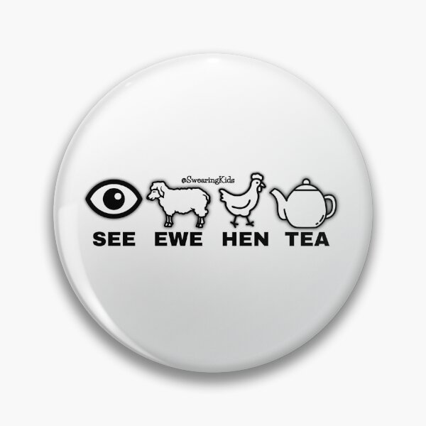 Item preview, See Ewe Hen Tea designed and sold by SwearingKids.