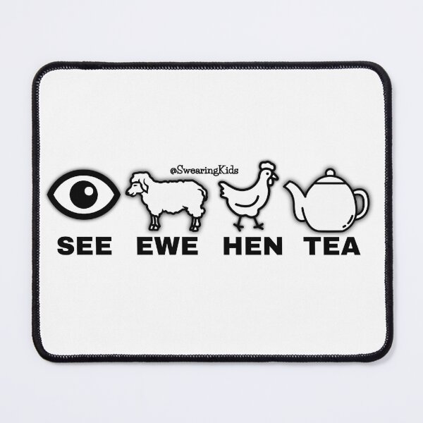 Item preview, See Ewe Hen Tea designed and sold by SwearingKids.