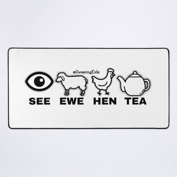 Item preview, See Ewe Hen Tea designed and sold by SwearingKids.