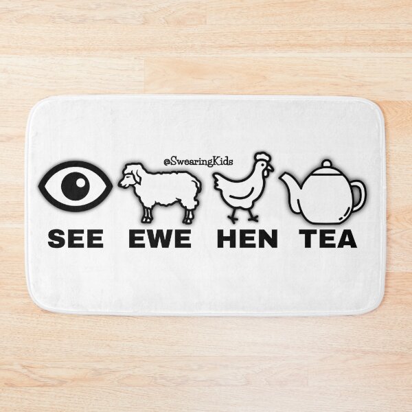 Item preview, See Ewe Hen Tea designed and sold by SwearingKids.