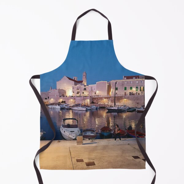 Item preview, Giovinazzo: Sunset Harbor View designed and sold by EpicVistas.