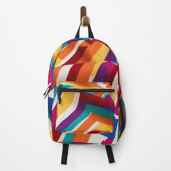 Item preview, Bright Rainbow Fabric Pattern designed and sold by PaperCraftersUk.