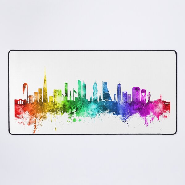 Item preview, Jeddah Saudi Arabia Skyline designed and sold by ArtPrints.
