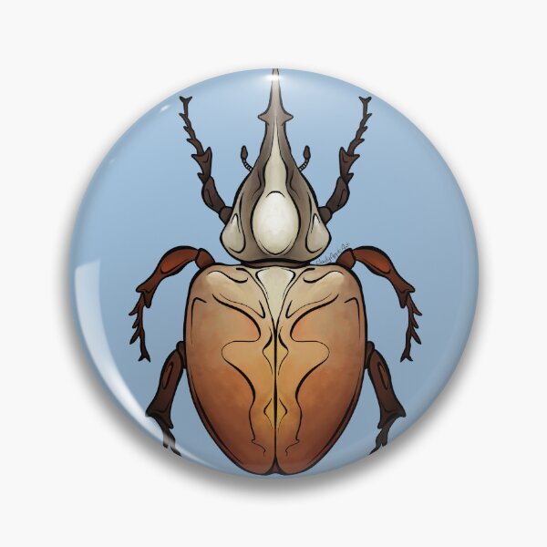Item preview, Hercules Beetle designed and sold by CloudyAppleArt.