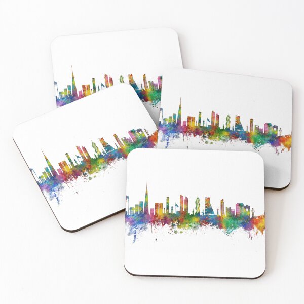Item preview, Jeddah Saudi Arabia Skyline designed and sold by ArtPrints.